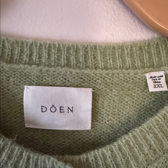 Doen Petra Cardigan in Fernwood Green Size XXL - Picture 6 of 9